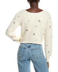 Simkhai Novah Wool & Cashmere-Blend Cardigan