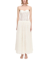 Simkhai Evangeline Bustier Midi Dress