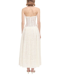 Simkhai Evangeline Bustier Midi Dress