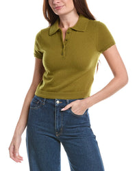 Simkhai Twila Cashmere Polo Shirt