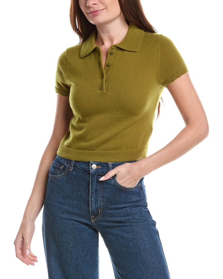 Simkhai Twila Cashmere Polo Shirt