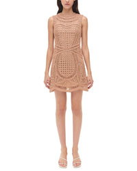 Simkhai Coen Crewneck Mini Dress