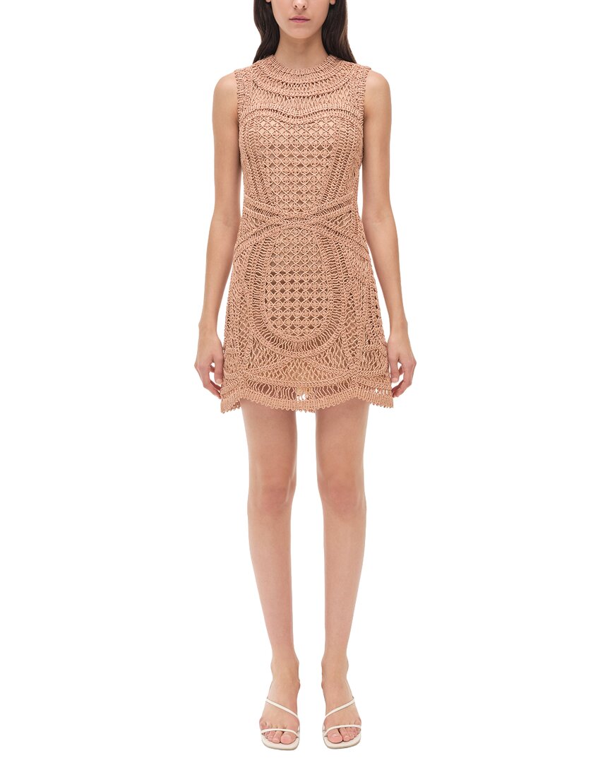 Simkhai Coen Crewneck Mini Dress