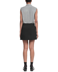 Simkhai Graham Shirting Combo Mini Dress