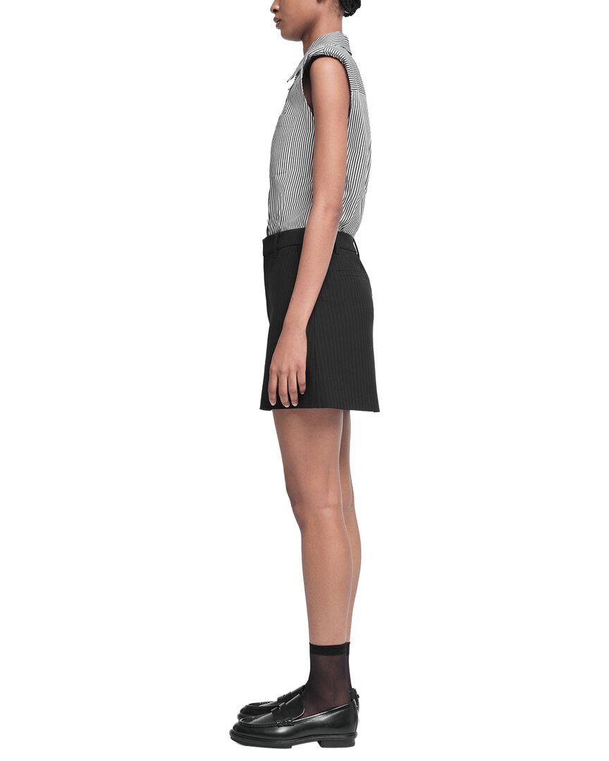 Simkhai Graham Shirting Combo Mini Dress