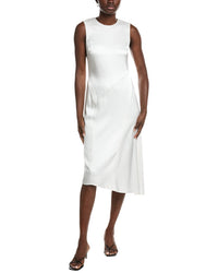 Theory Angled Seam Midi Dress