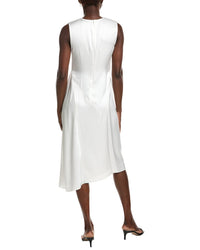 Theory Angled Seam Midi Dress