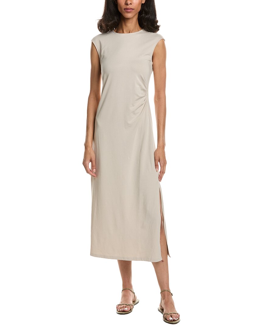 Theory Cap Sleeve Pleat Dress