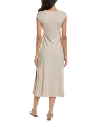 Theory Cap Sleeve Pleat Dress
