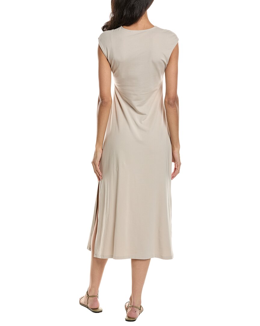 Theory Cap Sleeve Pleat Dress