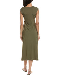 Theory Cap Sleeve Pleat Dress