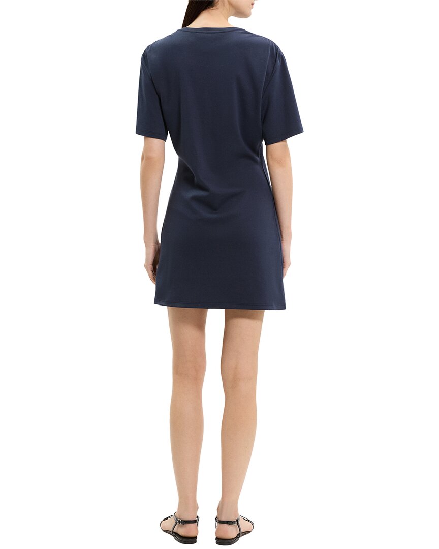 Theory Gathered Shoulder Dress