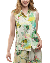 INSIGHT NEW YORK Insight New York Novelty Print Top
