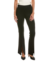 INSIGHT NEW YORK Insight New York Solid Scuba Front Slit Pant