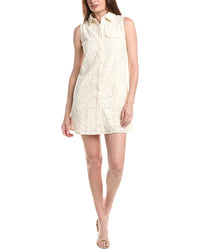 Anna Kay Aqua Lace Mini Dress, Beige / Regular 4 (S)