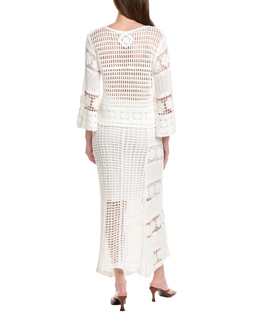 Anna Kay 2Pc Olivia Lace Top & Maxi Skirt Set