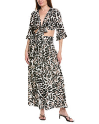 Anna Kay 2P Johnel Tie-Front Top & Pant Set