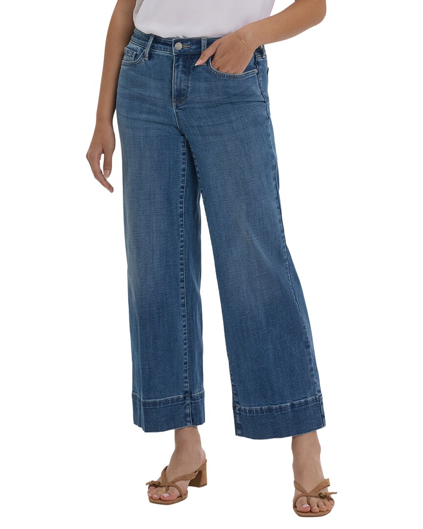 Nydj Teresa Stillwater Lake Wide Leg Jean