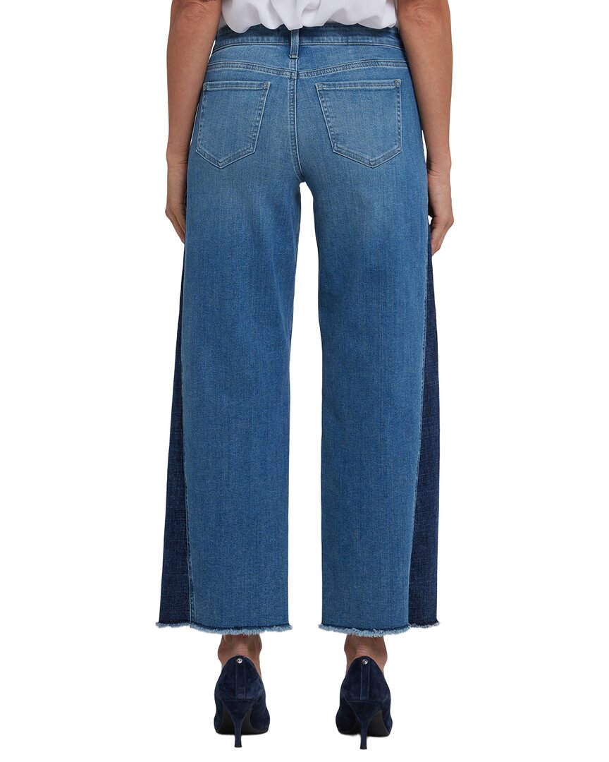 Nydj Teresa Avenue Blue Wide Leg Jean