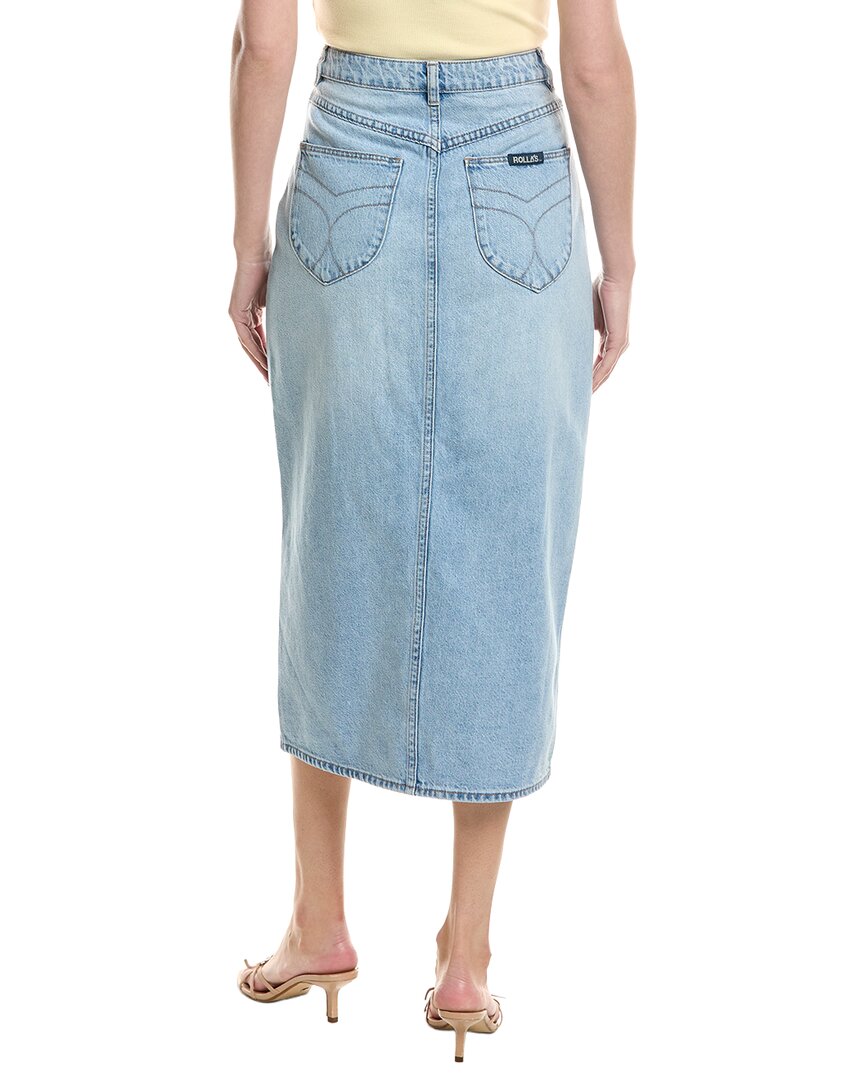 Rolla's Sailor Denim Maxi Skirt