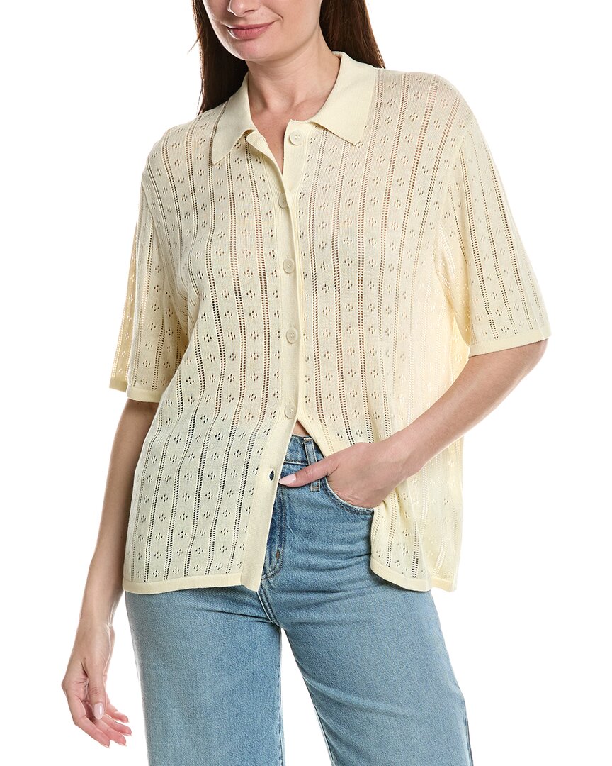 Rolla's Milan Linen-Blend Knit Shirt