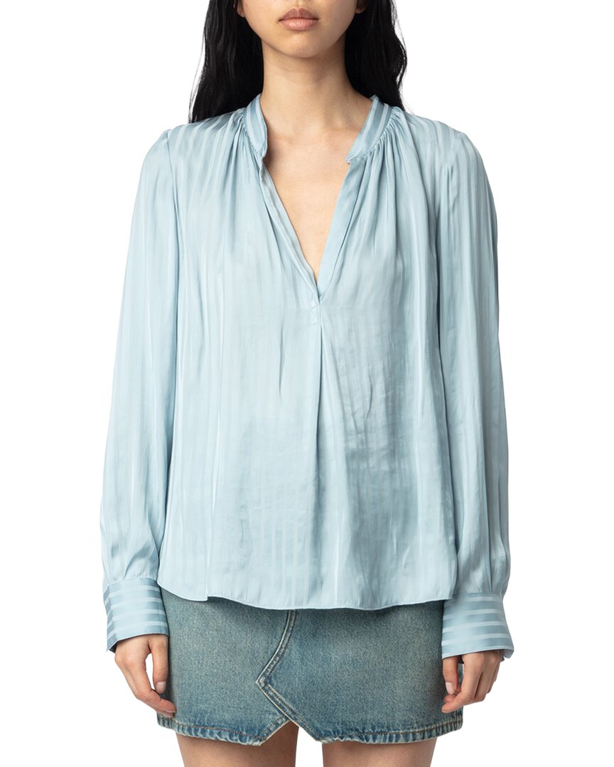 Zadig & Voltaire Tink Satin Top