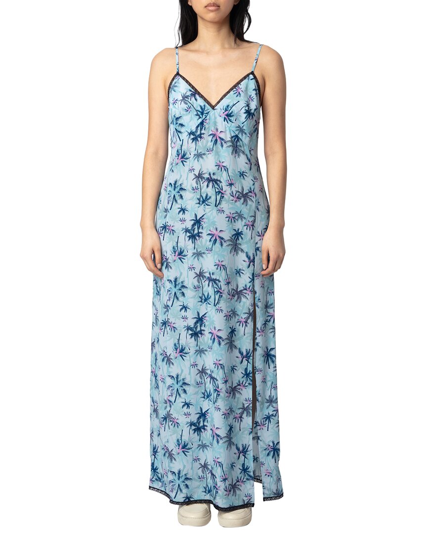 Zadig & Voltaire Sunset Palm Silk Dress
