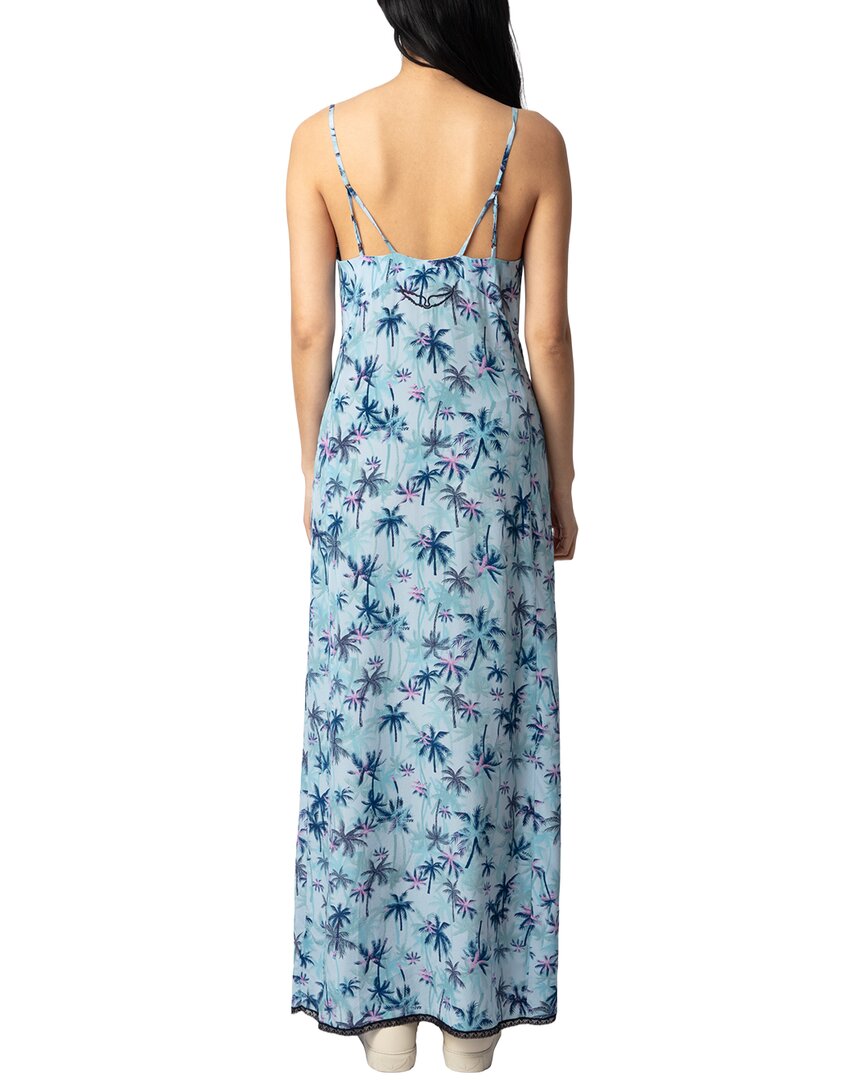 Zadig & Voltaire Sunset Palm Silk Dress