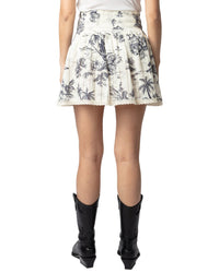 Zadig & Voltaire Jocky Tropical Island Skirt