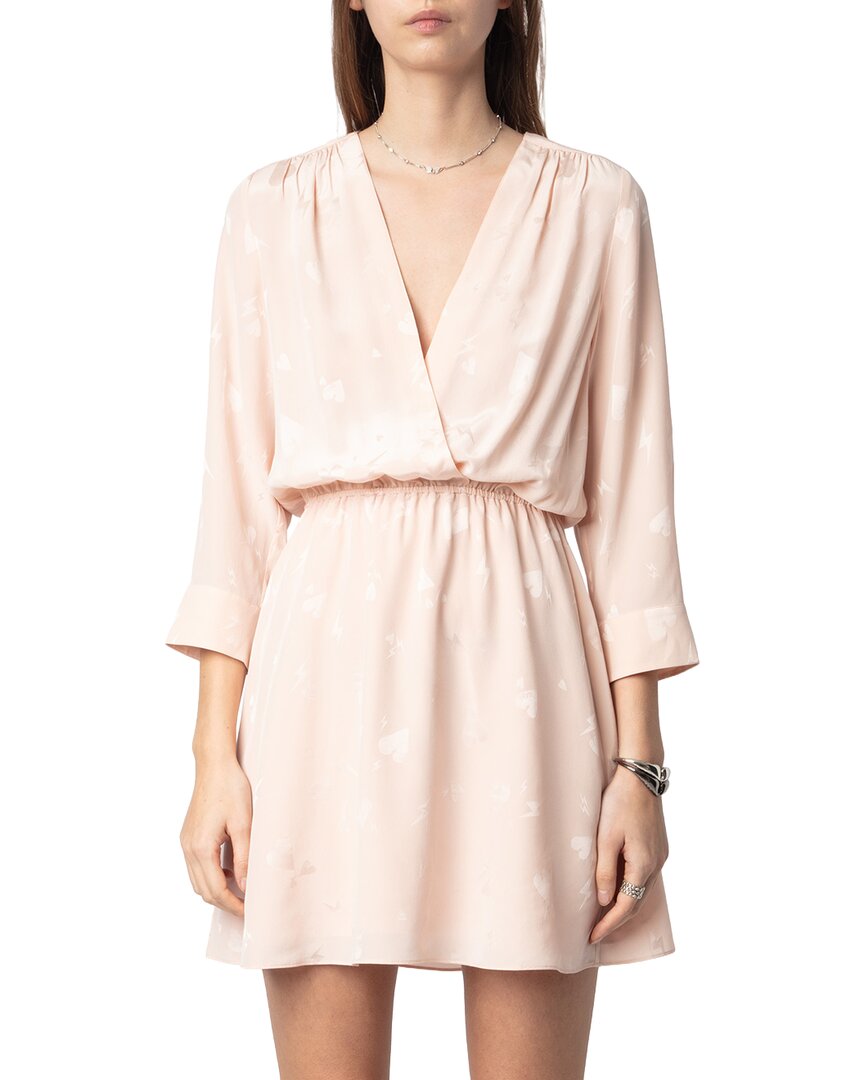 Zadig & Voltaire Silk Flash Heart Dress