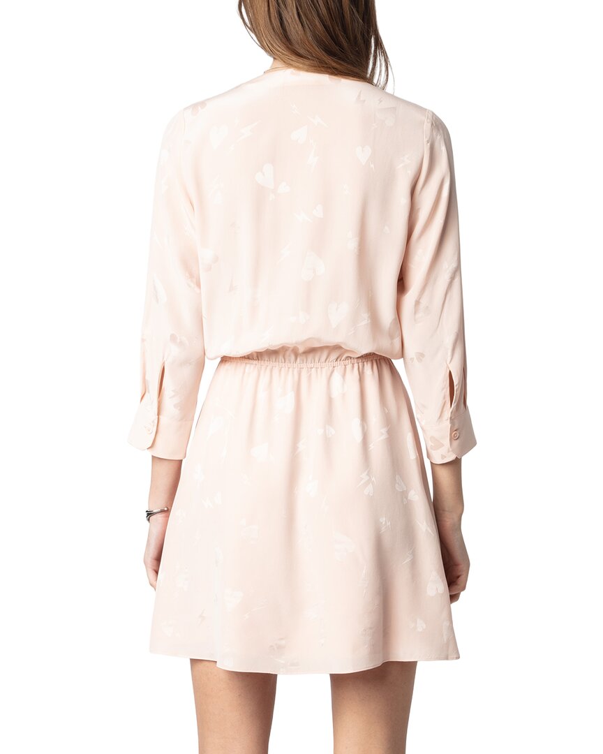 Zadig & Voltaire Silk Flash Heart Dress