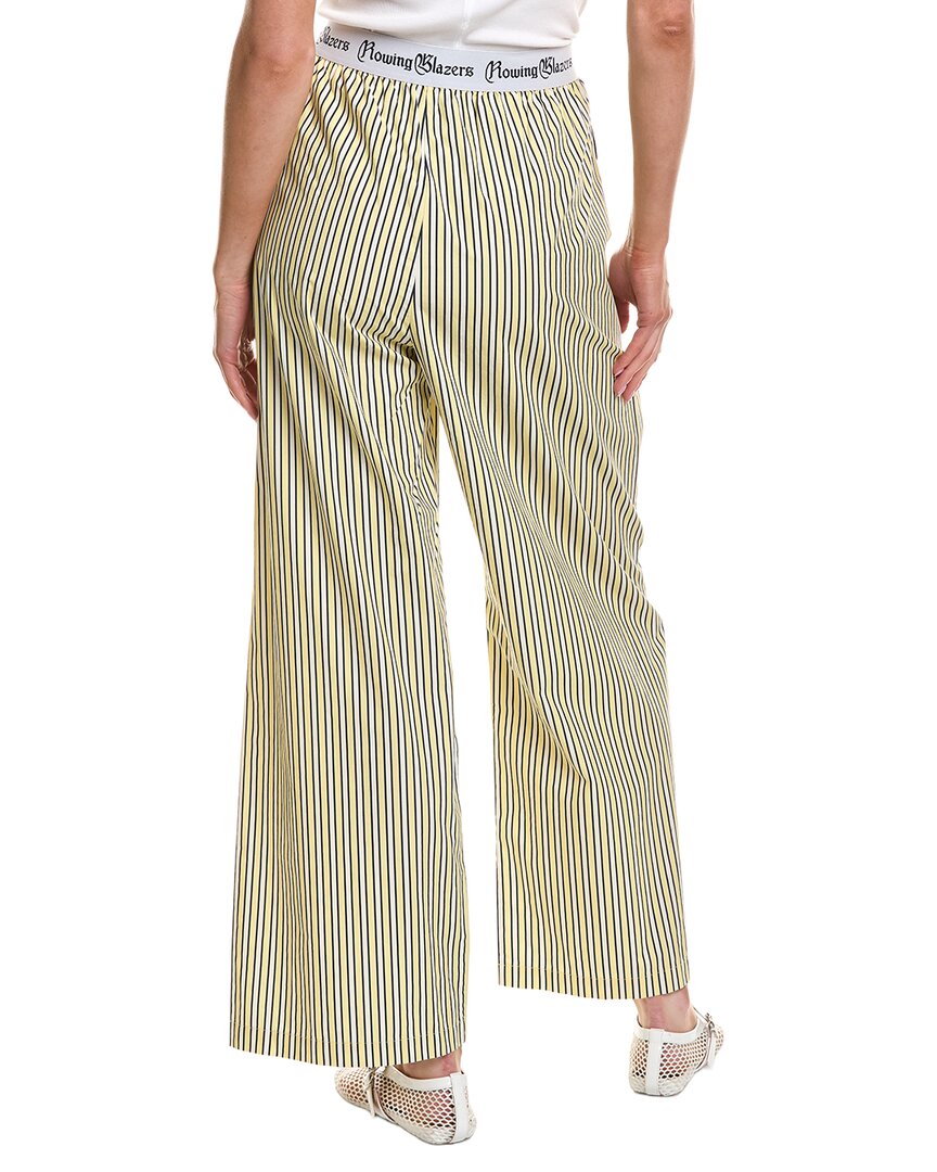 Rowing Blazers Rowing Blazers Poplin Stripe Boxer Pull-On Pant