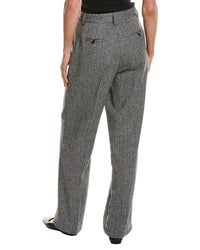 Rowing Blazers Herringbone Pleated Wool Pant