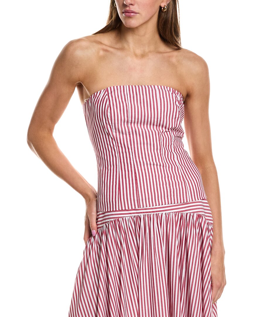 Rowing Blazers Poplin Pinstripe Top