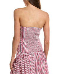 Rowing Blazers Poplin Pinstripe Top