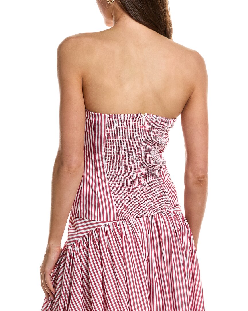 Rowing Blazers Poplin Pinstripe Top