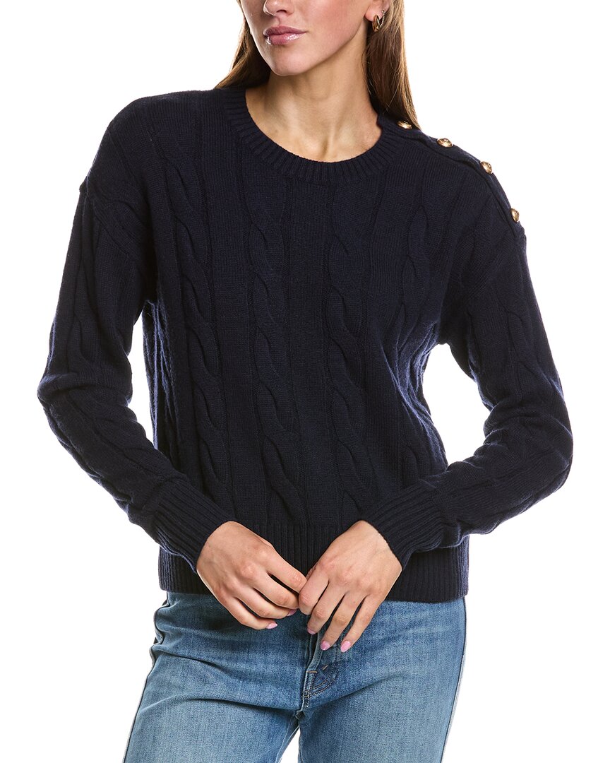 Rowing Blazers Rowing Blazers Cable Knit Wool & Cashmere-Blend Sweater