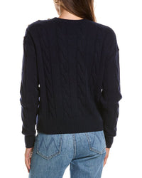 Rowing Blazers Rowing Blazers Cable Knit Wool & Cashmere-Blend Sweater