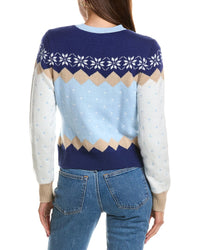 Rowing Blazers Rowing Blazers Holiday Fairisle Wool & Cashmere-Blend Cardigan