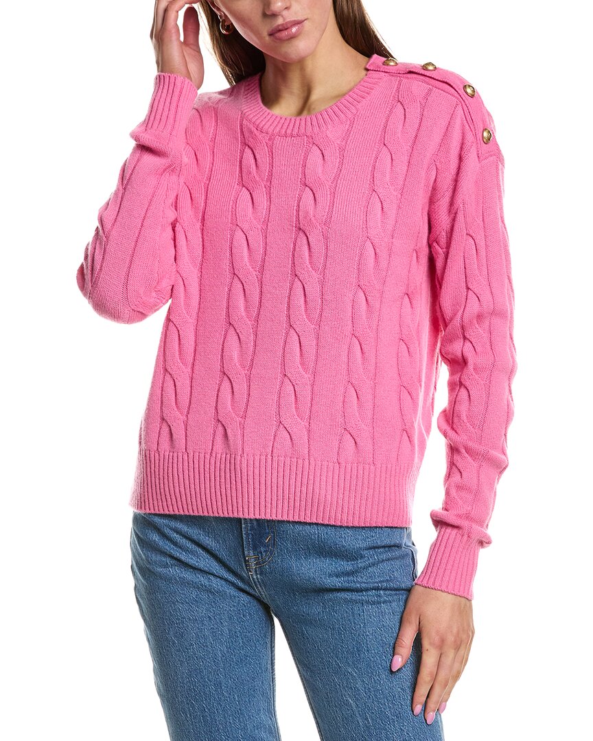 Rowing Blazers Cable Knit Wool & Cashmere-Blend Sweater