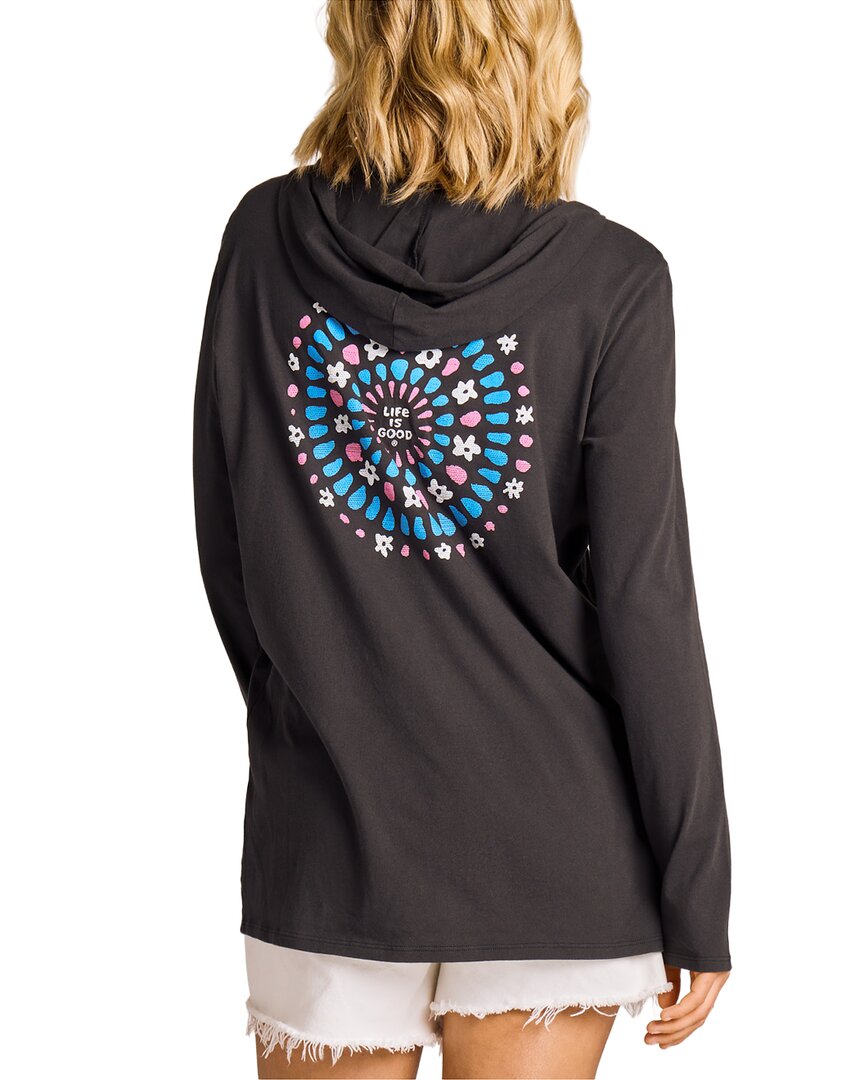 Life is Good® Life Is Good® Long Sleeve Hooded Crusher Lite Shirt