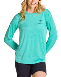 Life Is Good® Long Sleeve Sun Crusher T-Shirt