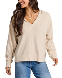 Life Is Good® Terry Boxy Pullover