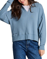 Life Is Good® Terry Boxy Pullover