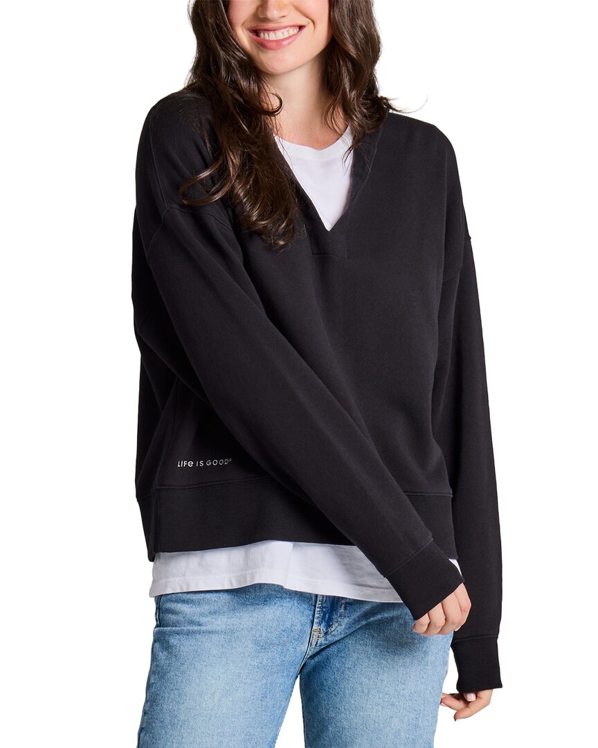 Life is Good® Life Is Good® Terry Boxy Pullover