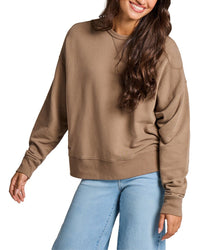 Life is Good® Life Is Good® Terry Boxy Crew Pullover