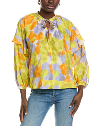 Marella Marella Modane Silk-Blend Shirt