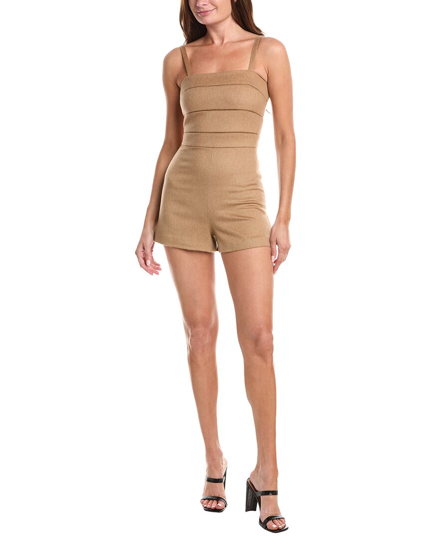 Max Mara Matassa Camel Hair Romper