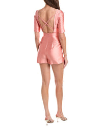 Max Mara Sandalo Silk-Blend Romper
