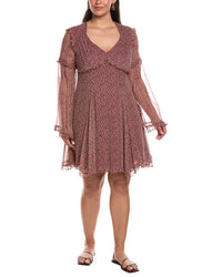 Max Mara Weekend Max Mara Cardato Silk Mini Dress